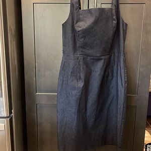 Studioi dark Blue Jean Dress. Size 10. New